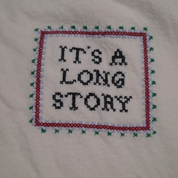 American Eagle Rolled Hem Tshirt - Picture 3 of 4